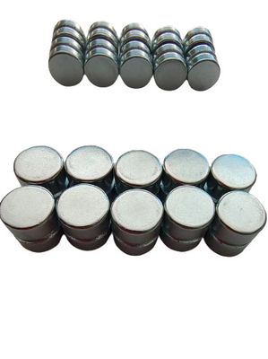 شراء N35 درجة NdFeB مغناطيس نيوديميوم دائم Dia.18mm مع الأخدود online manufacture