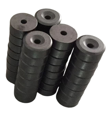شراء وعاء الفريت الخزفي المخصص Y30BH مغناطيس مع فتحة غاطسة D15.2 X H6 X d3.2 X d8 online manufacture