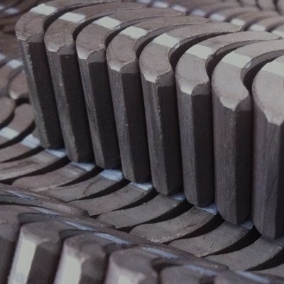 شراء تخصيص دائم كبير الفريت المغناطيس قوس لمضخة الهواء 52.12 * 50.18 * 7.27 ملم online manufacture