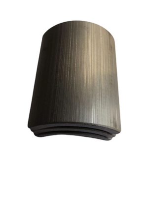 شراء قطاعات القوس مغناطيس الفريت الدائم 52.12X50.18X7.27mm للمحركات الصناعية عالية المتانة online manufacture