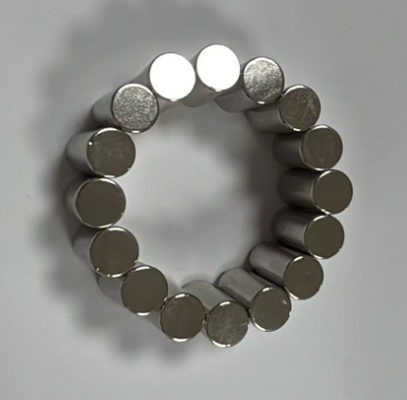 يشتري N42 المغناطيس الاسطوانة النيوديميوم 10mm قطر × 20mm سميكة مغناطيسية قطرية (2 قطب) online manufacture