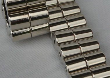 شراء مغناطيس حلقة نيوديميوم اسطوانة دائرية نادرة N38 N45 مع ثقوب متعددة الاستخدام online manufacture