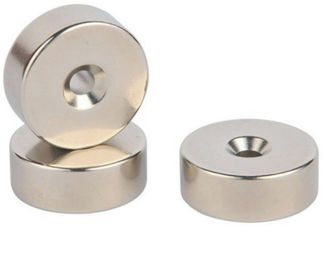 شراء مغناطيس دائري نادر من النيوديميوم مع فتحات M3 online manufacture