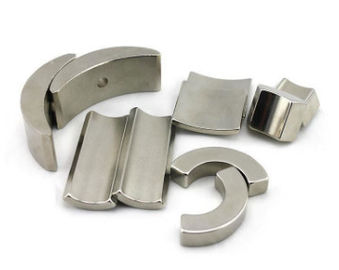 شراء قوس الصناعية مغناطيس نيوديميوم موتور سوبر قوية N45SH عالية الدوام online manufacture