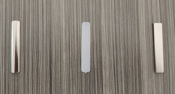 شراء N45H NiCuNi منحني مغناطيس نيوديميوم لمحرك BLDC شكل قوس 58X9.95X3mm online manufacture