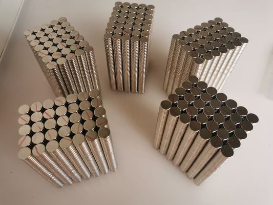 شراء N52 N42 N35 N30 الصناعية النيوديميوم ندفيب النادرة قرص مسطح مغناطيس 10x2mm online manufacture